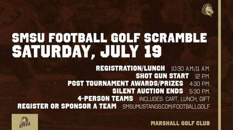2025 smsu football golf scramble