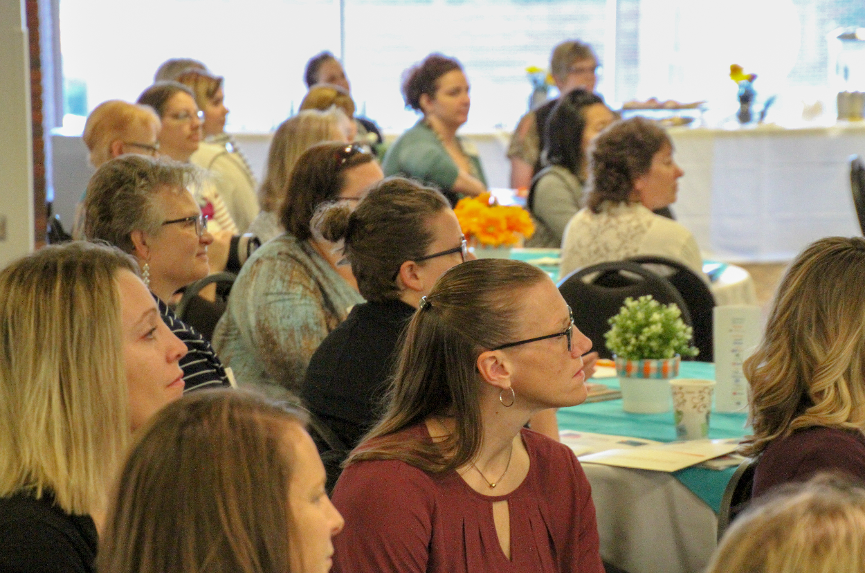 women's leadership conference picture from 2019