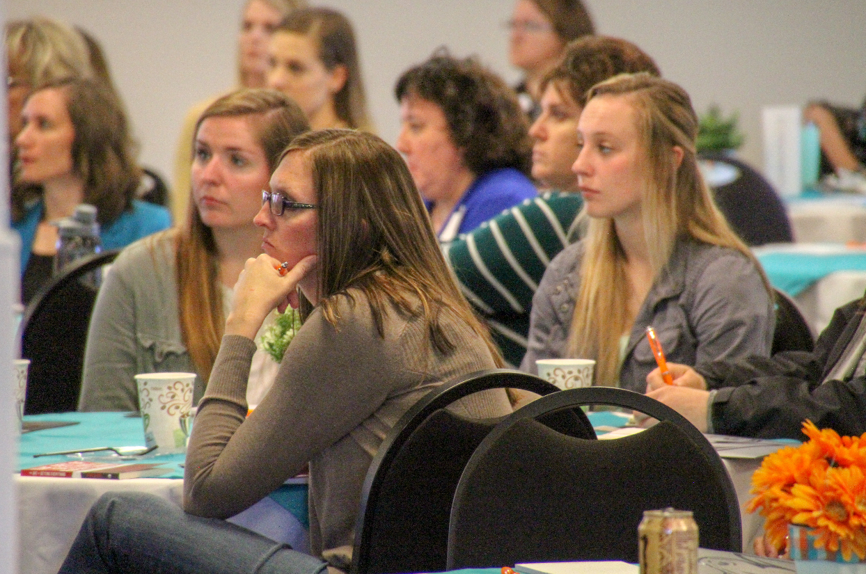 women's leadership conference picture from 2019