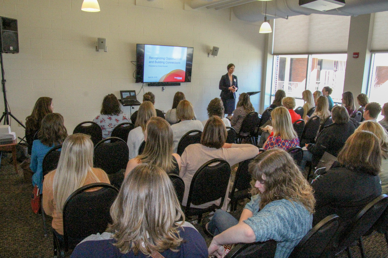 women's leadership conference picture from 2019